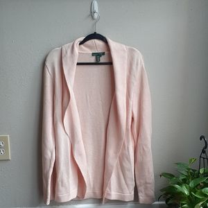 Ralph Lauren|Cardigan|Light Pink|XL